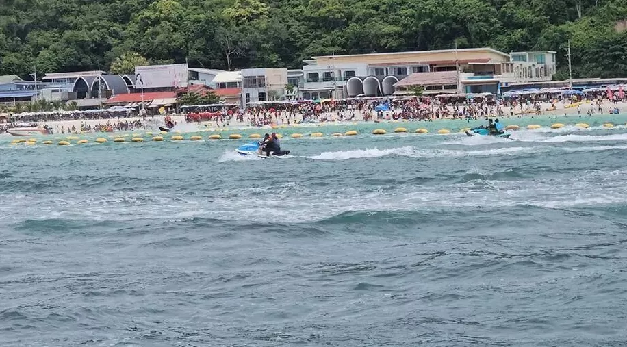 中国情侣在芭提雅骑摩托艇遇险，28岁女子遇难，33岁男子海上漂流12小时后获救-第1张图片-