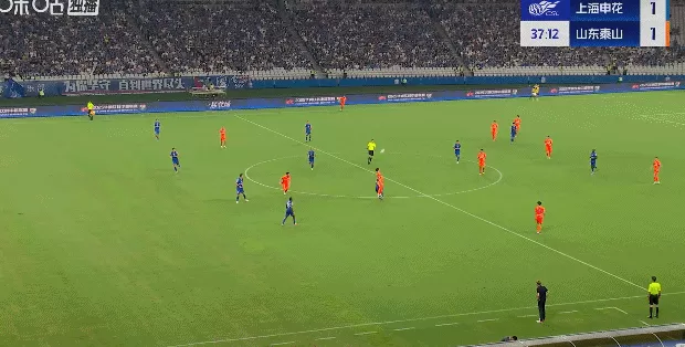 主场3比3战平山东泰山，申花中超争冠关键战又掉链子-第5张图片-