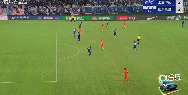 主场3比3战平山东泰山，申花中超争冠关键战又掉链子-第7张图片-