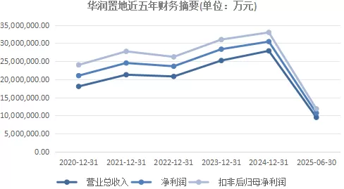 华润置地上半年营收949.2亿元，开发业务拖累核心净利下降-第3张图片-