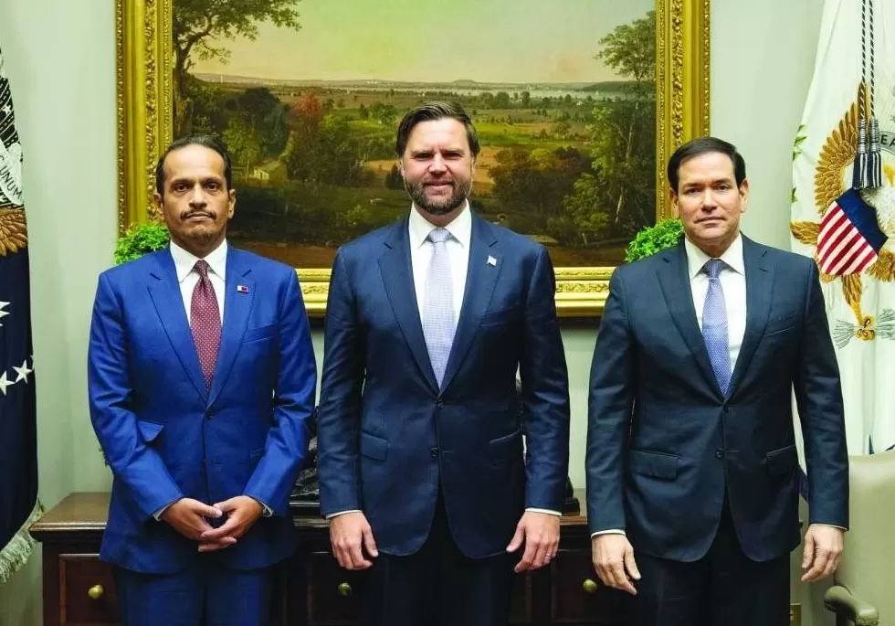 卡塔尔首相与美副总统举行会谈，强调将采取一切措施保护主权-第1张图片-