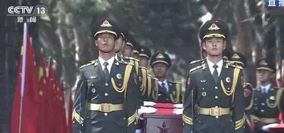 英雄安息！第十二批在韩志愿军烈士遗骸安葬仪式全纪实-第1张图片-