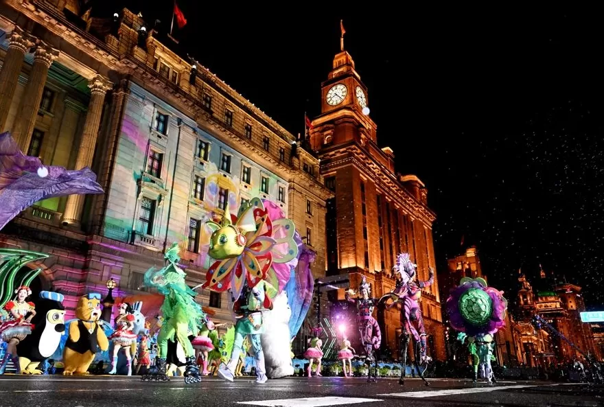 第36届上海旅游节大巡游活动拉开帷幕，陈吉宁龚正参加启动活动-第1张图片-