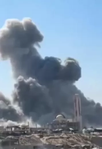 以军再次轰炸加沙城高层建筑-第1张图片-