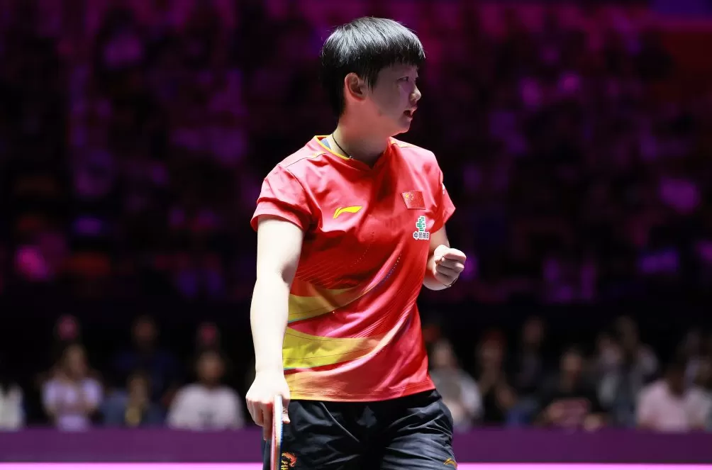 4比3战胜王曼昱，孙颖莎夺得WTT澳门冠军赛女单冠军-第1张图片-