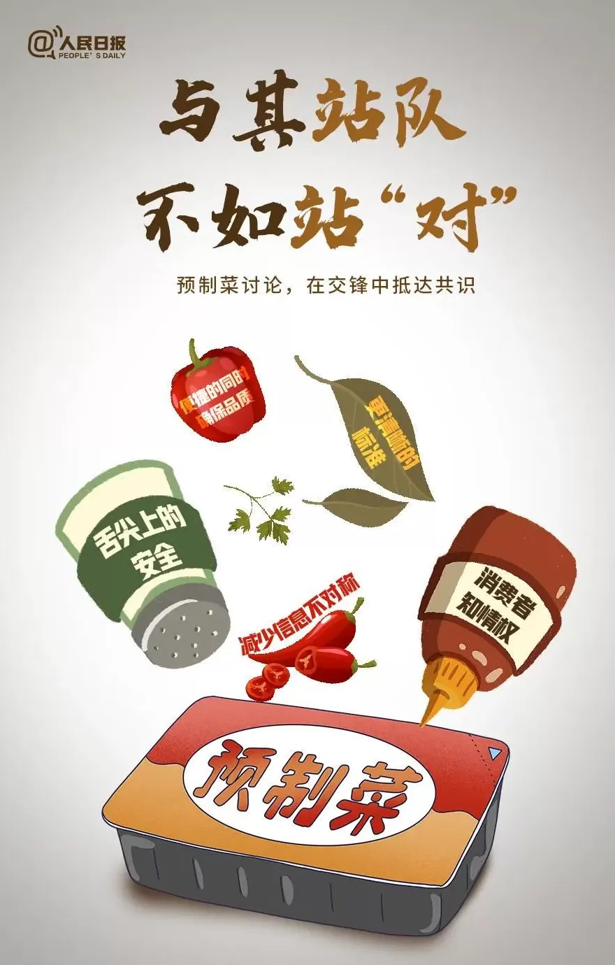 人民日报：预制菜讨论中的3个如何，值得思考-第1张图片-