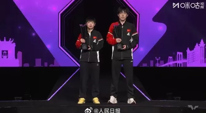 孙颖莎、王楚钦澳门冠军赛双双登顶王楚钦下周将重返世界第一-第4张图片-