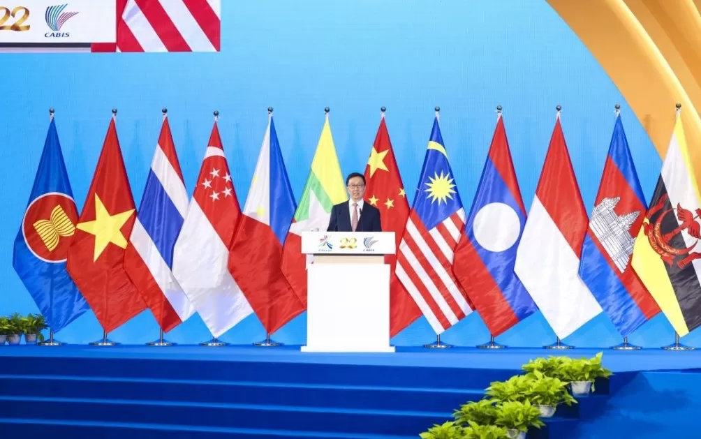 韩正在第22届中国－东盟博览会暨中国－东盟商务与投资峰会开幕式上的致辞（全文）-第1张图片-