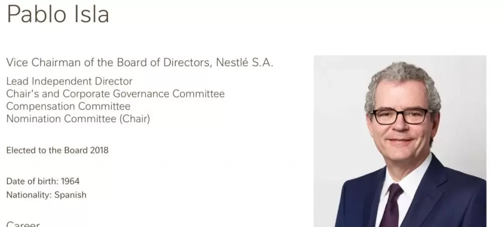 CEO因“地下恋情”被解雇、董事长提前卸任，大中华区多名高管也换人！雀巢今年怎么了？-第9张图片-