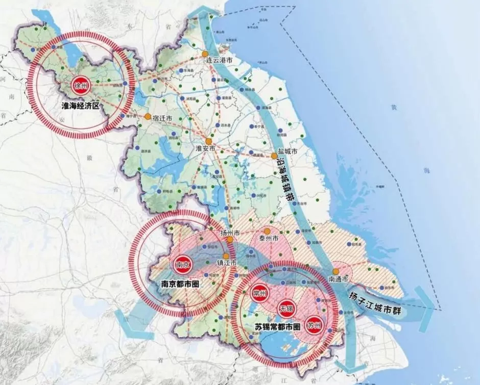 长三角“黄金中轴”,终于要连起来了?-第5张图片- 长三角“黄金中轴”,终于要连起来了?-第5张图片-