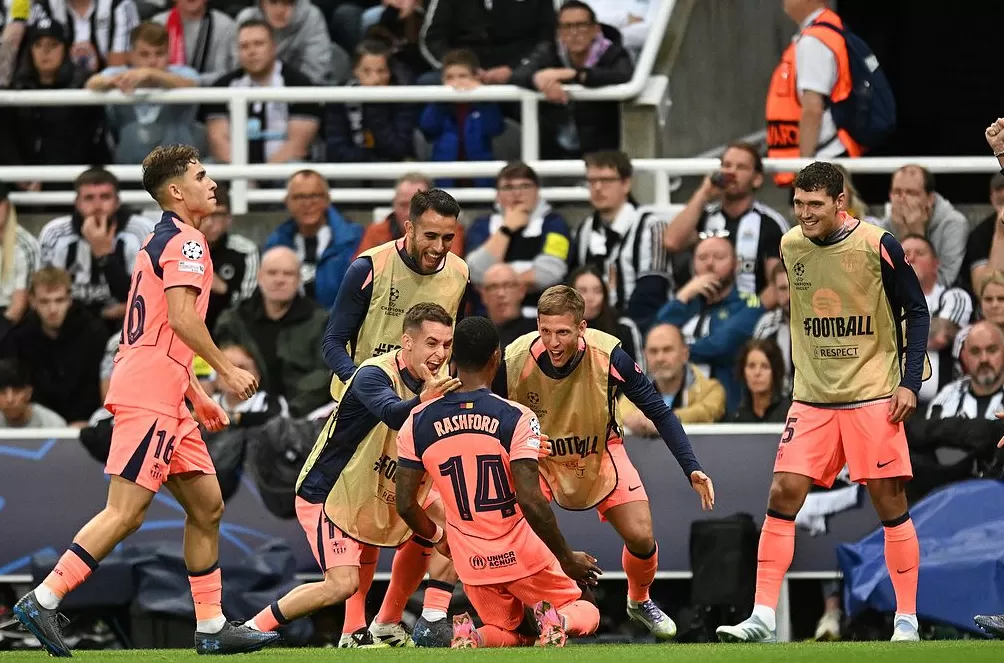 体坛联播｜曼城击败那不勒斯，拉什福德双响助巴萨开门红-第4张图片-