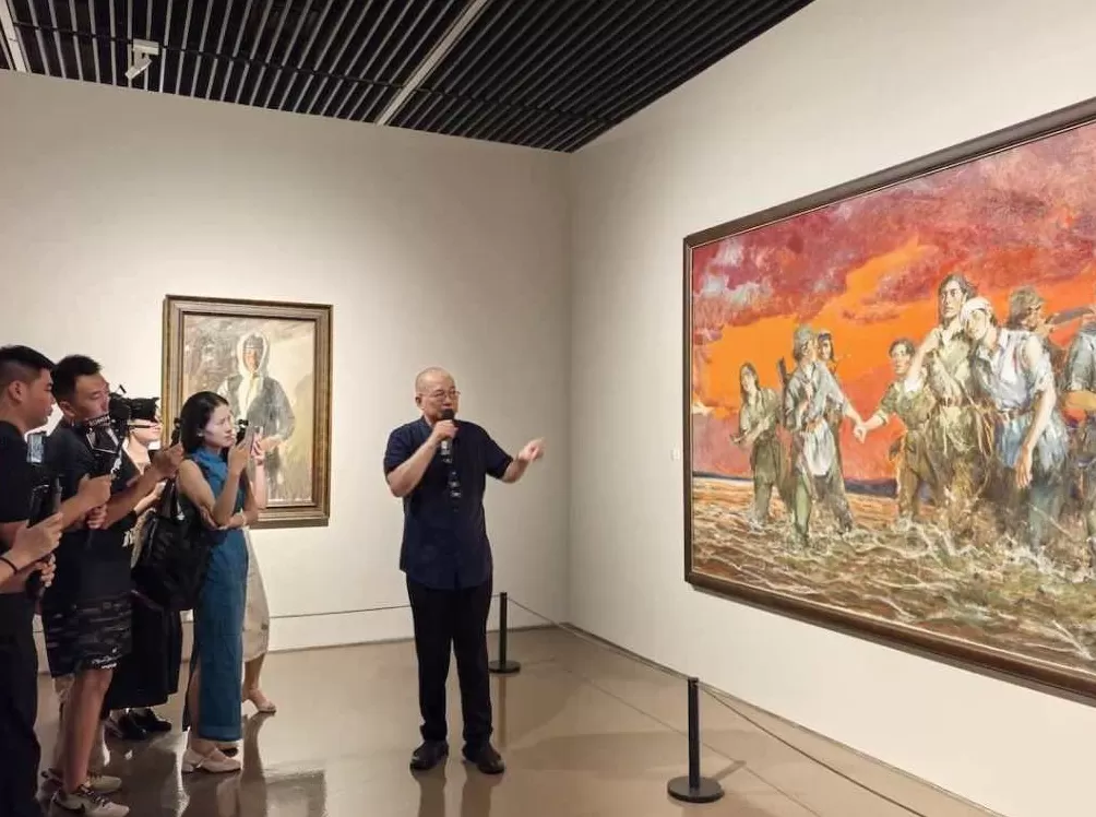 重温中国油画三十年:靳尚谊等几代油画家作品上海展出-第6张图片- 重温中国油画三十年:靳尚谊等几代油画家作品上海展出-第6张图片-