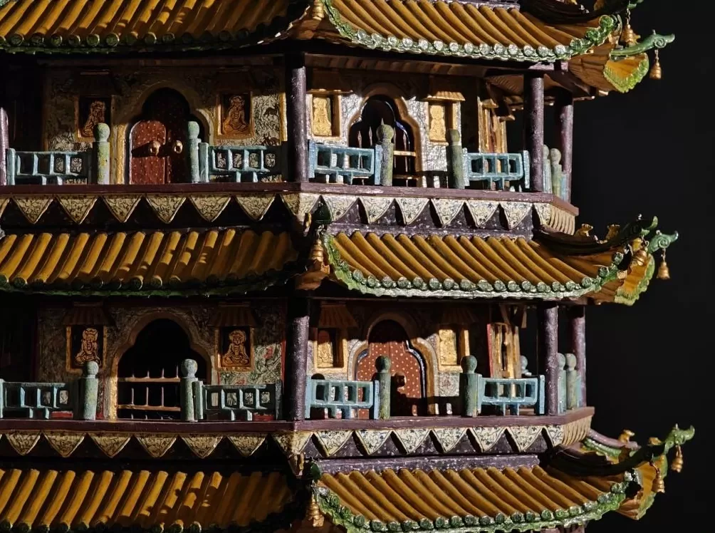 漂泊110年，“大报恩寺琉璃塔”木制模型终于回来了-第2张图片-