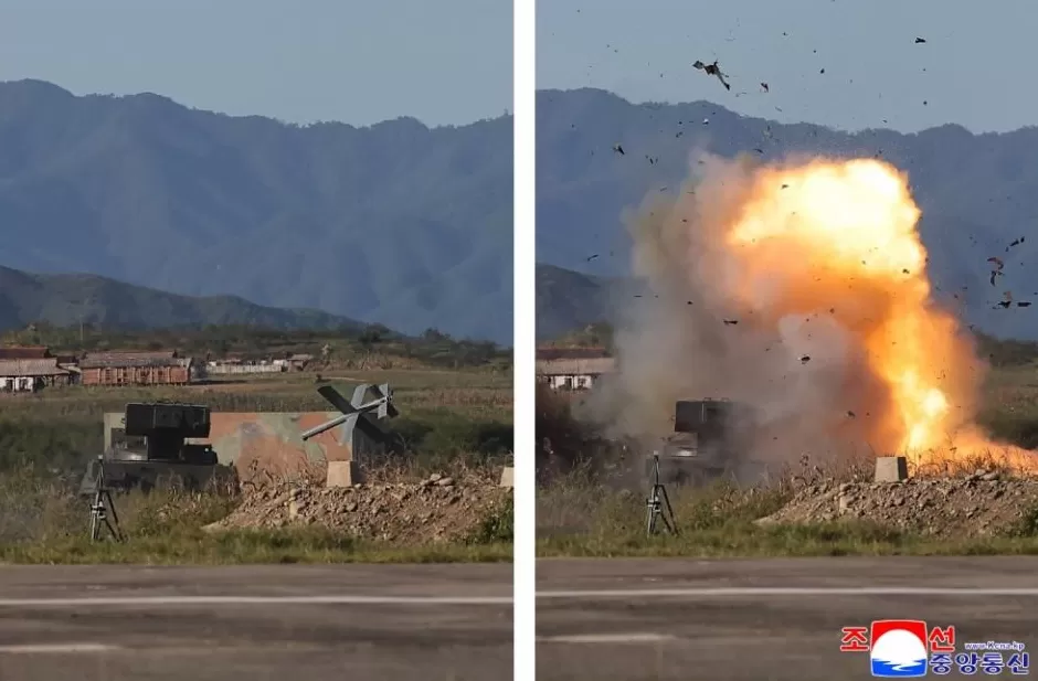 朝鲜大方展示新型无人机，金正恩很满意，还特别提到AI-第1张图片-