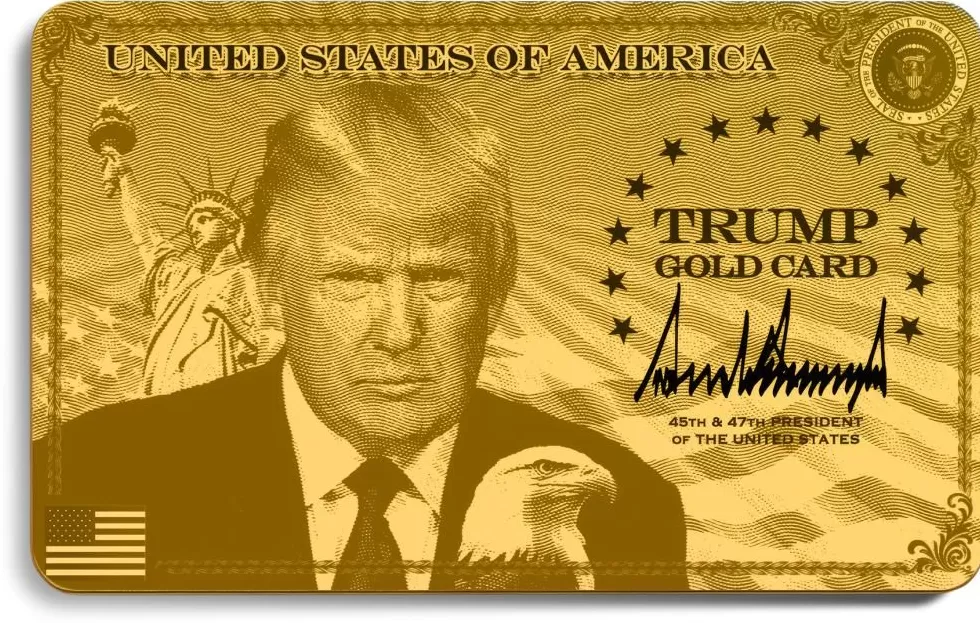 特朗普出创收新招金卡签证，低档100万美元，高档500万在美不交税-第1张图片-