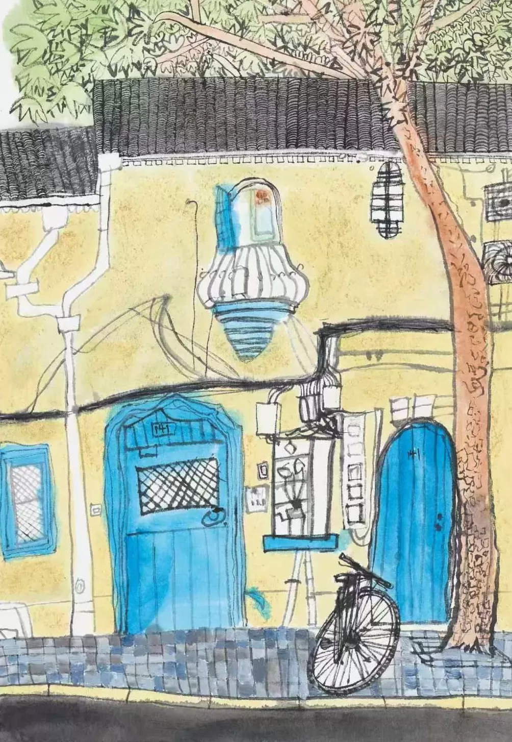 在美术书法作品中，走进孩子们天马行空的“梦想世界”-第2张图片-