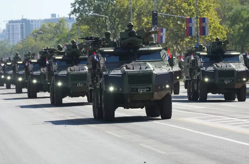 塞尔维亚举行“团结的力量”阅兵式-第1张图片- 塞尔维亚举行“团结的力量”阅兵式-第1张图片-