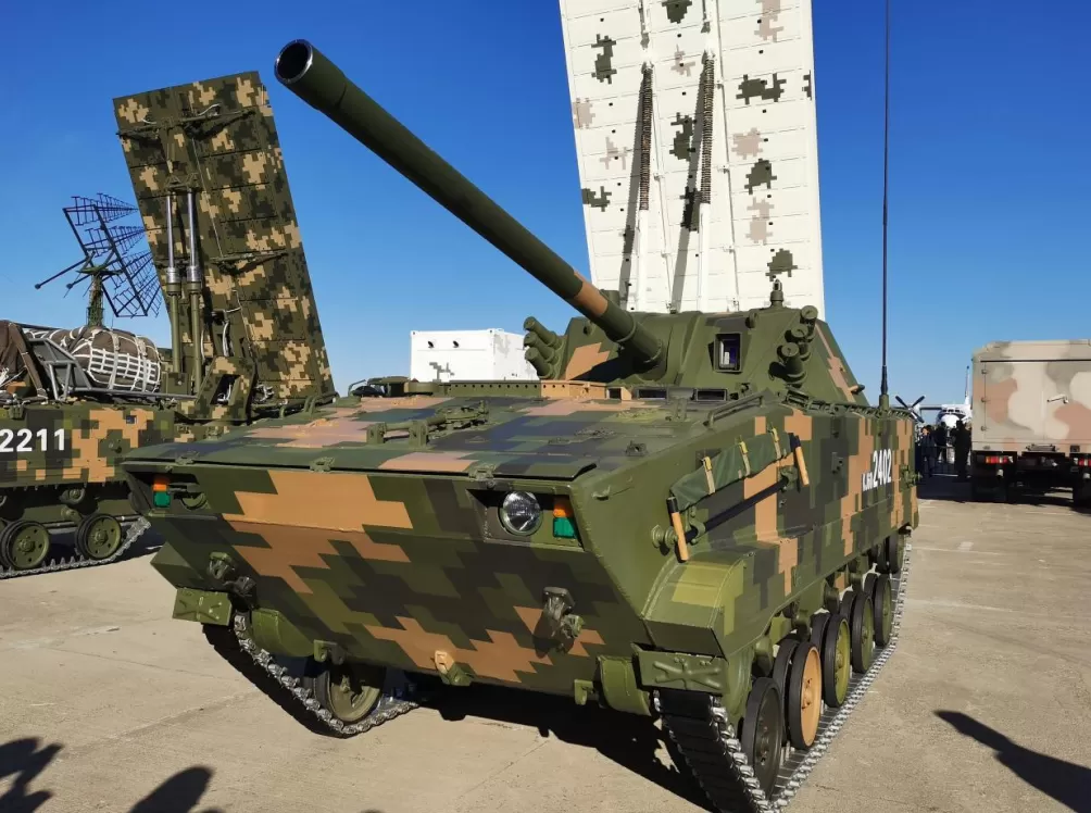 多图｜空降步兵战车、自行迫榴炮……“空降利刃”集中亮相长春航展-第2张图片-