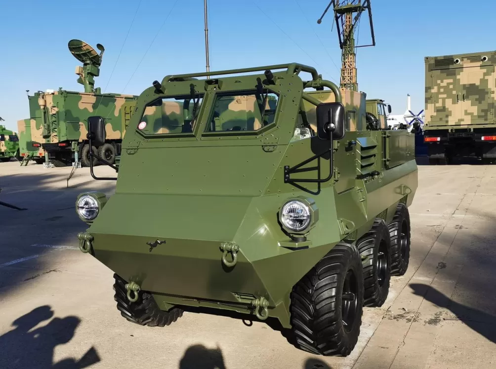 多图｜空降步兵战车、自行迫榴炮……“空降利刃”集中亮相长春航展-第4张图片-