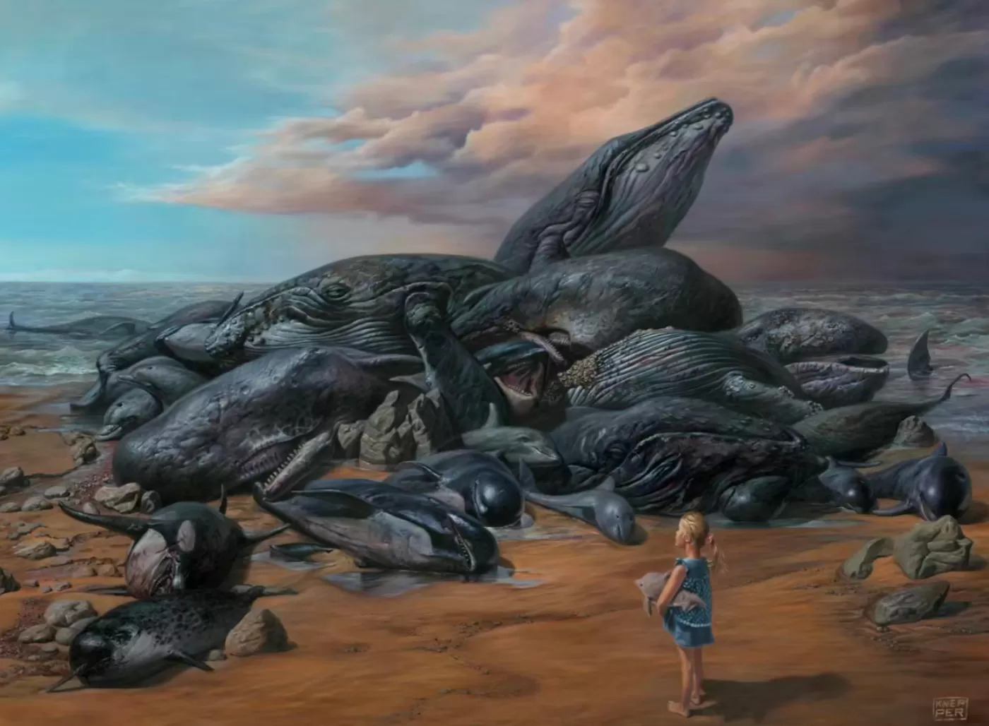 从黄浦江到易北河，中德艺术家联展德国汉堡-第7张图片-