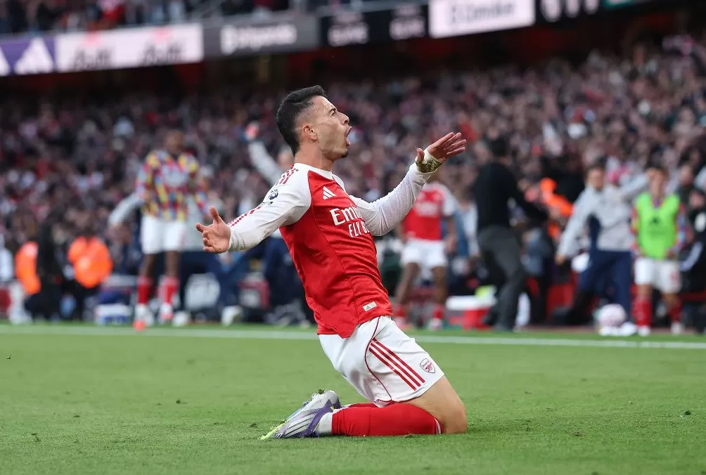 体坛联播|阿森纳1比1绝平曼城,吴易昺逆转梅德韦杰夫-第1张图片- 体坛联播|阿森纳1比1绝平曼城,吴易昺逆转梅德韦杰夫-第1张图片-