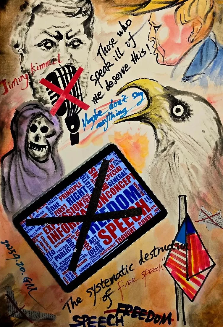 李公明︱一周画记:“吉米鸡毛秀”被停播,特朗普表示“说我坏话的都该这样”-第1张图片- 李公明︱一周画记:“吉米鸡毛秀”被停播,特朗普表示“说我坏话的都该这样”-第1张图片-