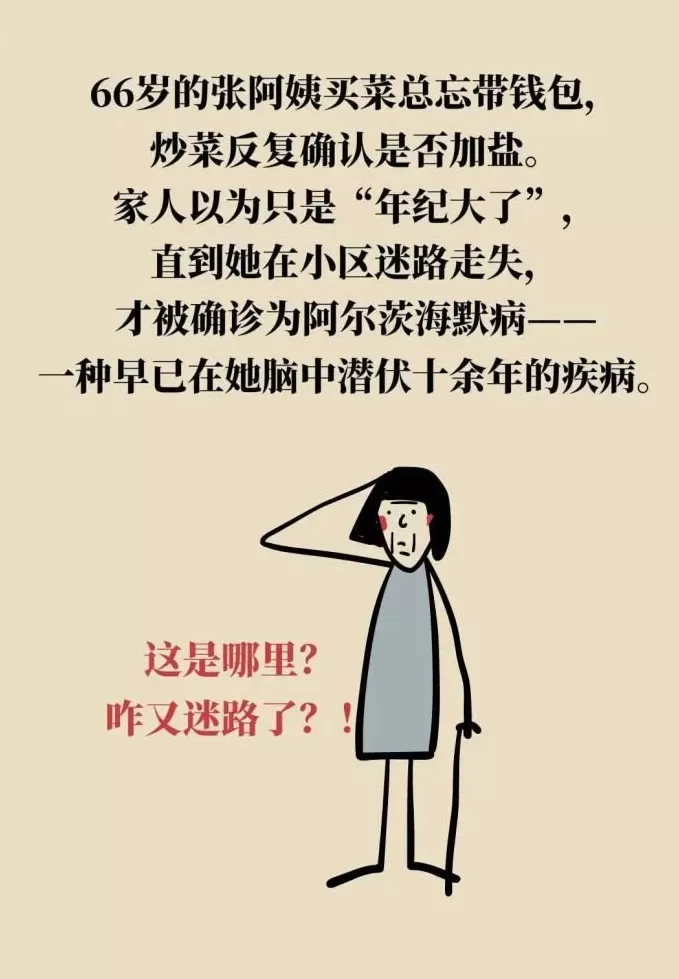 阿尔茨海默病可潜伏20年，抓住“黄金干预期”能逆转-第2张图片-