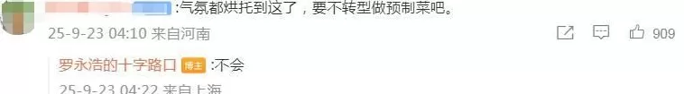 宣布“将测评预制菜”，网友：要不转型做预制菜吧？罗永浩：不会-第2张图片-