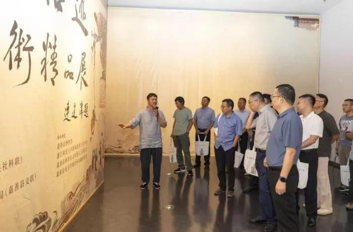 筹备8年近百件拓片，浙江嘉善“窑乡拓迹”传拓艺术精品展开幕-第1张图片-