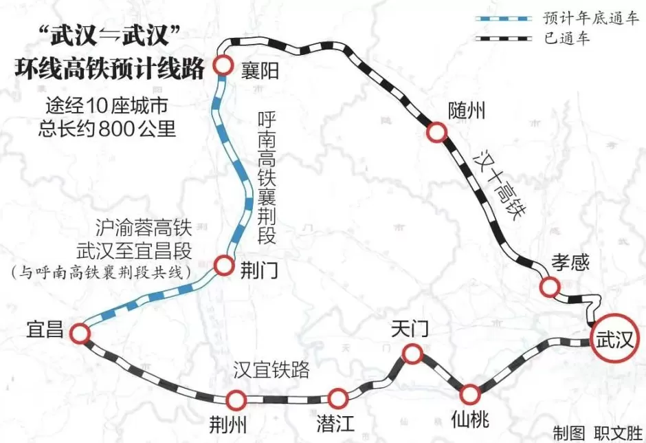 高铁“成环”，中部大省下一盘“大棋”-第4张图片-