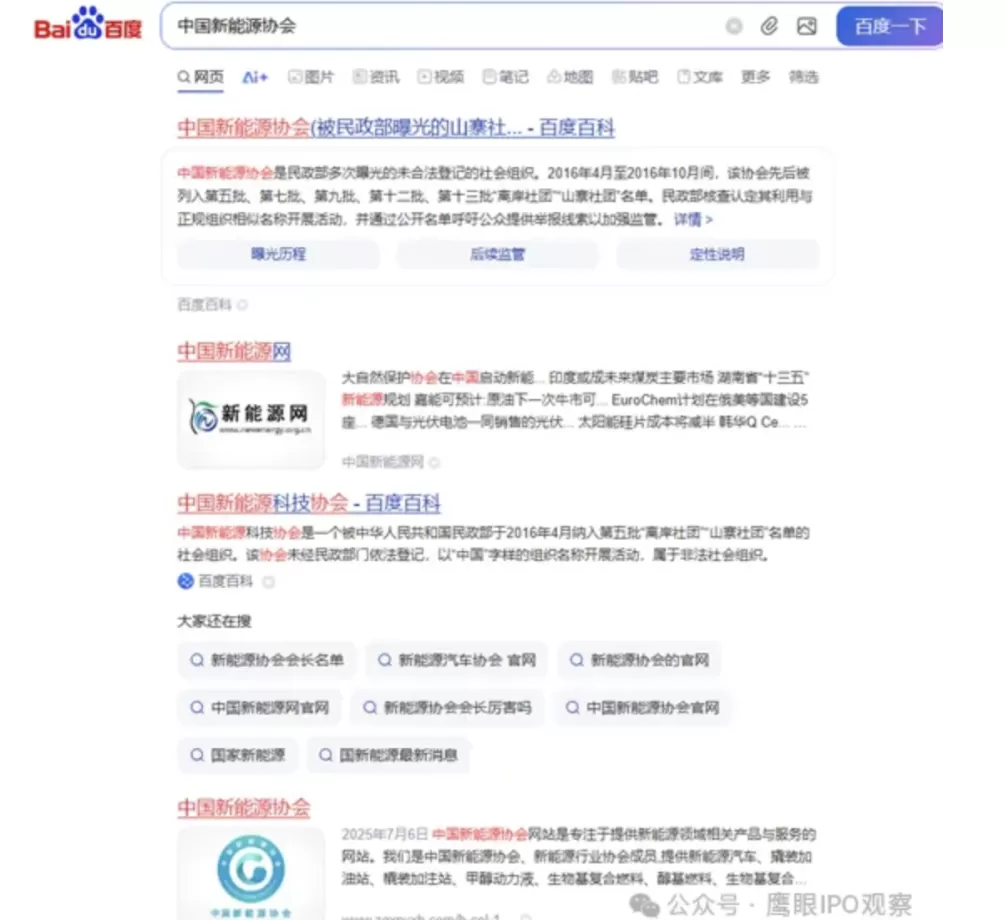 被民政部曝光九年仍在运作，中国新能源协会“山寨社团”疑云-第1张图片-