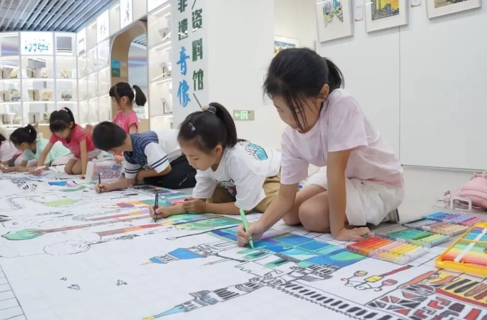 看孩子画笔下的浦东-第1张图片- 看孩子画笔下的浦东-第1张图片-