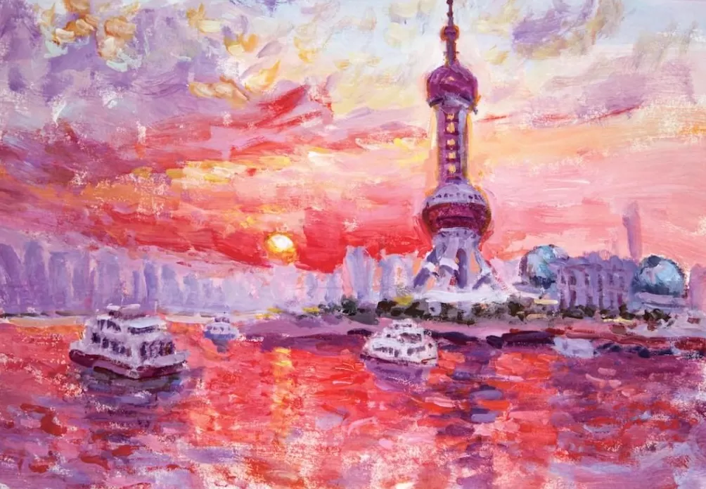 看孩子画笔下的浦东-第5张图片- 看孩子画笔下的浦东-第5张图片-
