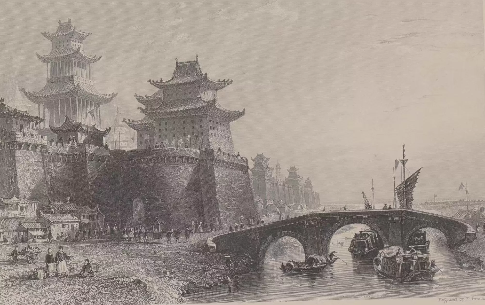 英建筑师阿罗姆铜版画展在沪启幕-第3张图片-