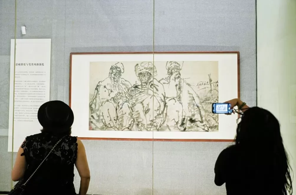 水墨动画片《山水情》的人物造型出自这位画家-第1张图片-