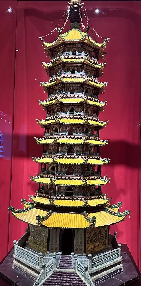 110年前徐家汇土山湾孤儿做的一座塔，回到了真身故园南京大报恩寺-第5张图片-