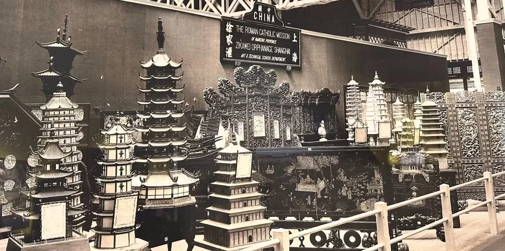 110年前徐家汇土山湾孤儿做的一座塔，回到了真身故园南京大报恩寺-第6张图片-