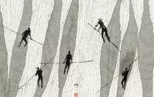《水做的江南——齐铁偕水墨画学术展系列一》作品研讨会在沪召开-第22张图片-