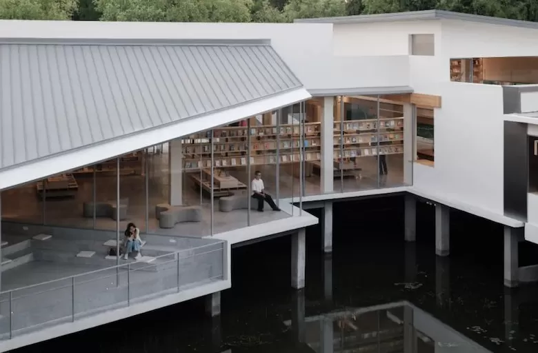 建筑瞭望｜从阿那亚广州馆到水榭书店，建筑安抚身心-第9张图片-