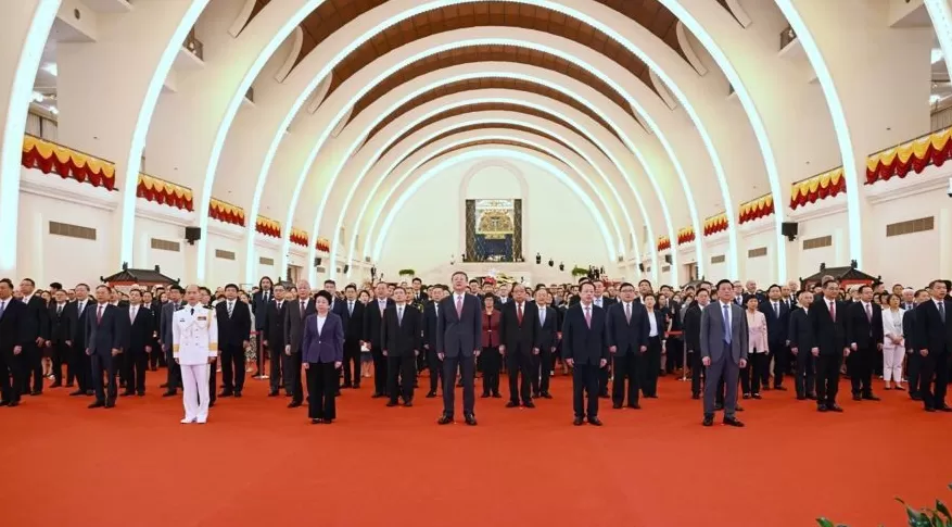 上海市政府举行国庆招待会，中外宾朋共同庆祝中华人民共和国成立76周年-第1张图片-