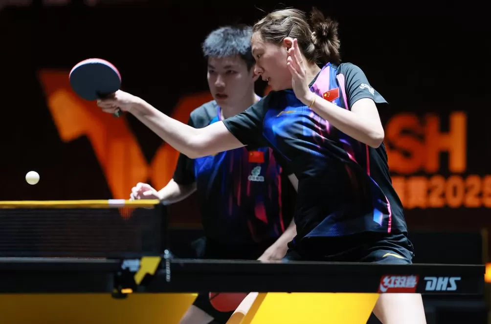 “莎头组合”再夺金!王楚钦/孙颖莎收获中国大满贯混双金牌-第2张图片- “莎头组合”再夺金!王楚钦/孙颖莎收获中国大满贯混双金牌-第2张图片-