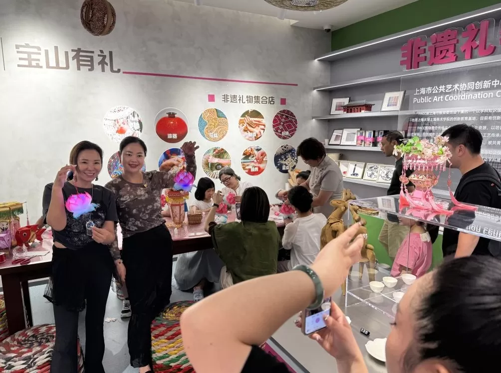 跨界文旅融合，宝山非遗造物集喜迎双节-第6张图片-