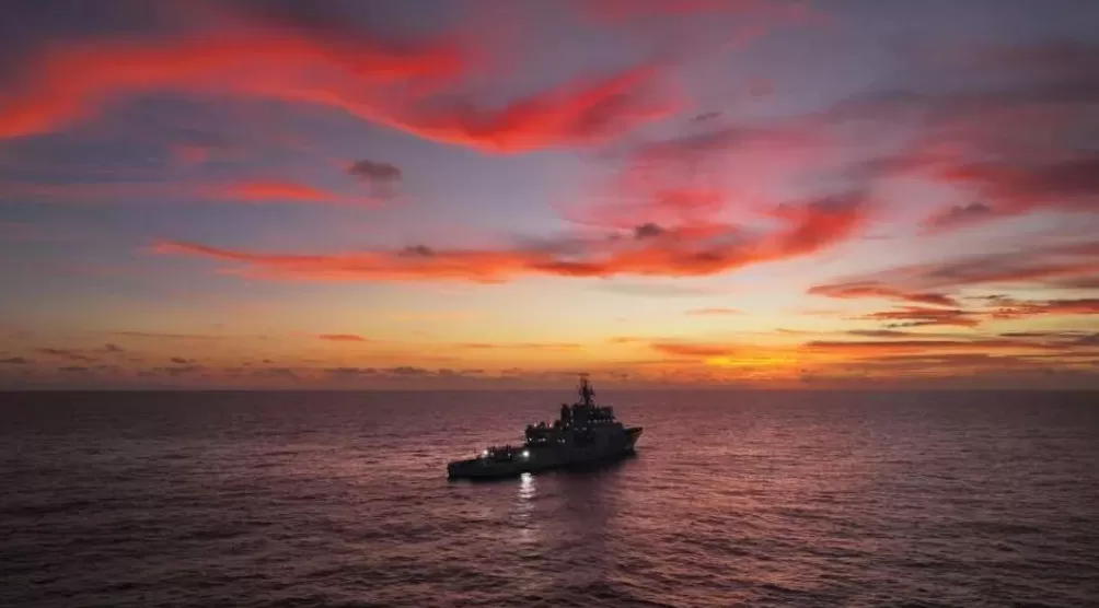 中国海警发布黄岩岛最新照片开启一场“海疆云打卡”-第4张图片-