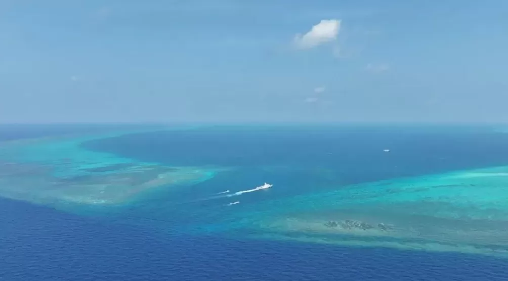 中国海警发布黄岩岛最新照片开启一场“海疆云打卡”-第1张图片-