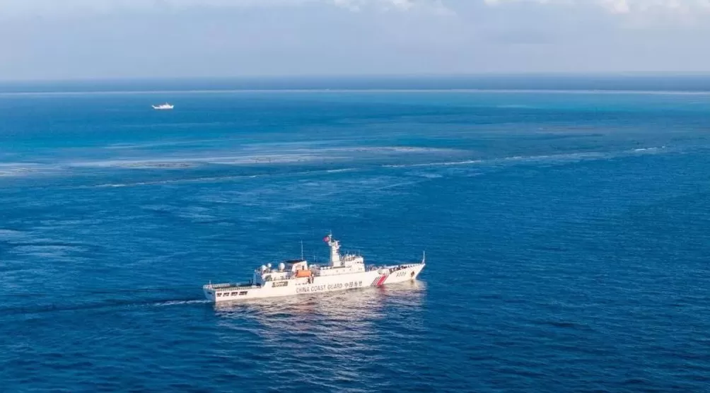 中国海警发布黄岩岛最新照片开启一场“海疆云打卡”-第2张图片-