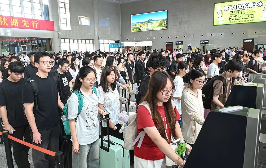 9月29日至10月4日全国铁路累计发送旅客超1亿人次-第1张图片- 9月29日至10月4日全国铁路累计发送旅客超1亿人次-第1张图片-