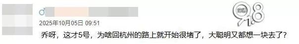 第一波返程高峰提前杀到！“大聪明”们高速上精准相遇，不少人傻眼-第2张图片-