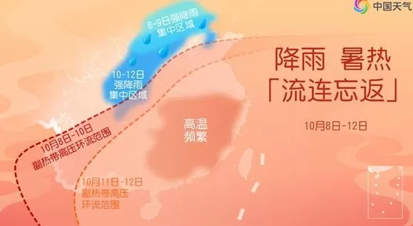 假期返程最后一天降雨+降温！北方同期少见的秋雨来了-第1张图片-