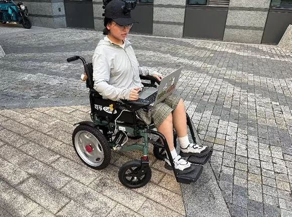 青春有Young｜我们为道路“做CT”，轮椅友好路线这样形成-第1张图片-