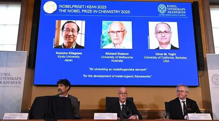 2025诺贝尔化学奖，带来一场材料学革命-第1张图片-